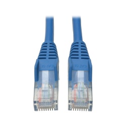 Tripp Lite 14FT RJ45 Male Cat5e 350MHz Snagless Molded Patch Cable - Blue