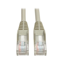 Tripp Lite 12FT RJ45 Male Cat5e 350MHz Snagless Molded Patch Cable - Gray