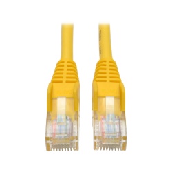 Tripp Lite 10FT RJ45 Male Cat5e 350MHz Snagless Molded Patch Cable - Yellow