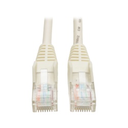 Tripp Lite 7FT RJ45 Male Cat5e 350MHz Snagless Molded Patch Cable - White