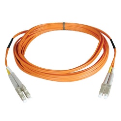 Tripp Lite 200FT LC to LC Duplex Multimode 62.5/125 Fiber Patch Cable - Orange