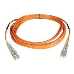 Tripp Lite 405FT LC to LC Duplex Multimode 62.5/125 Fiber Patch Cable - Orange