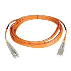 Tripp Lite 150FT LC to LC Duplex Multimode 62.5/125 Fiber Patch Cable - Orange