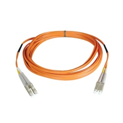Tripp Lite 82FT LC to LC Duplex Multimode 62.5/125 Fiber Patch Cable - Orange