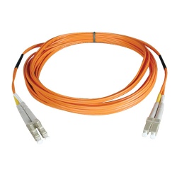 Tripp Lite 20FT LC to LC Duplex Multimode 62.5/125 Fiber Patch Cable - Orange