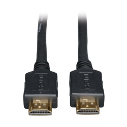 Tripp Lite 50FT Standard Speed HDMI Plenum Rated Cable - Black