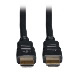 Tripp Lite 6FT High Speed HDMI Cable with Ethernet Ultra HD Digital Video and Audio - Black