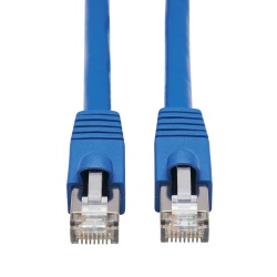 Tripp Lite 6FT RJ45 Male RJ45 Male Cat6a 10G-Certified Snagless F/UTP Network Patch Cable - Blue