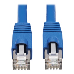 Tripp Lite 3FT RJ45 Male to RJ45 Male Cat6a 10G-Certified Snagless F/UTP Network Patch Cable - Blue