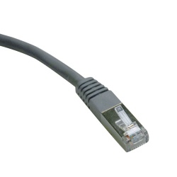 Tripp Lite 7FT RJ45 Male to RJ45 Male Cat6 Gigabit Molded Shielded Patch Cable  - Gray