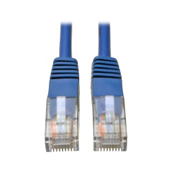 Tripp Lite 4FT RJ45 Male to RJ45 Male Cat5e 350MHz Molded Patch Cable - Blue