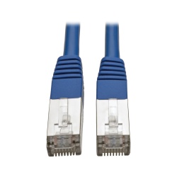 Tripp Lite 15FT RJ45 Male to RJ45 Male Cat5e Molded Shielded Patch Cable - Blue