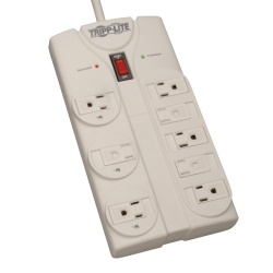 Tripp Lite Protect It 8FT 1440 Joules 8 Outlet Home Computer Surge Protector