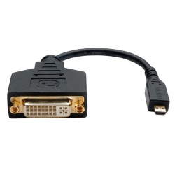 Tripp Lite 0.5FT Micro HDMI Male to DVI-D Female Adapter Cable