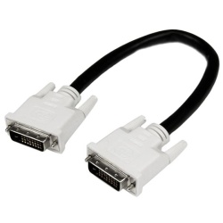 StarTech 1FT DVI-D Male to DVI-D Male Dual Link Cable - Black