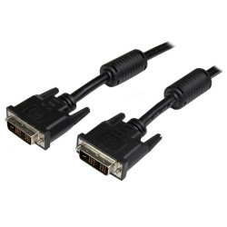 StarTech 15FT DVI-D Male to DVI-D Male Single Link Cable - Black