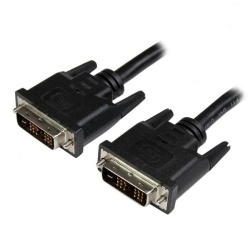 StarTech 1.5FT DVI-D Male to DVI-D Male Single Link Cable - Black