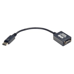 Tripp Lite 0.5FT DisplayPort Male to VGA Female Active Adapter Cable