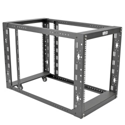 Tripp Lite 19-Inch 12U 4 Post Open Frame Rack Cabinet - Black