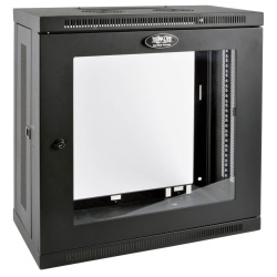 Tripp Lite 19-Inch 12U Wall Mount Rack Enclosure Server Cabinet - Black