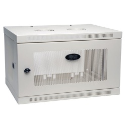 Tripp Lite 6U Wall Mountable Rack Enclosure Server Cabinet - White