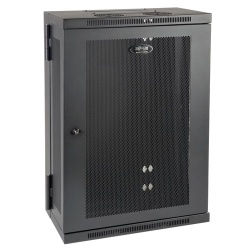 Tripp Lite 19 Inch 18U Wall Mountable Rack Enclosure Server Cabinet - Black