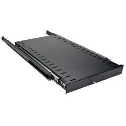 Tripp Lite Heavy Duty Sliding Shelf for Rack Enclosure Cabinet - Black