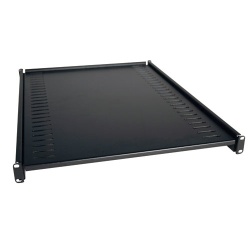Tripp Lite Heavy Duty Fixed Shelf for Rack Enclosure Cabinet - Black