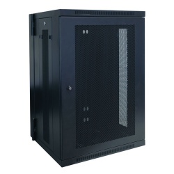 Tripp Lite 18U Wall Mountable Rack Enclosure Server Cabinet - Black