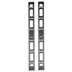 Tripp Lite 42U Vertical Cable Management Bars- Pack of 2