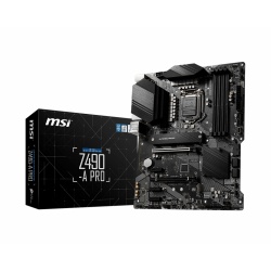 MSI Pro Intel Z490-A PRO LGA 1200 ATX DDR4-SDRAM Motherboard