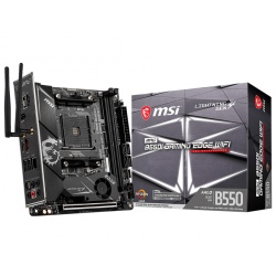 MSI MPG Gaming Edge AMD B550 AM4 Mini ITX DDR4-SDRAM Motherboard