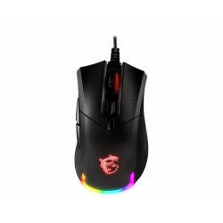 MSI Clutch GM50 RGB Optical 7200 DPI Ergonomic Ambidextrous FPS Gaming Mouse