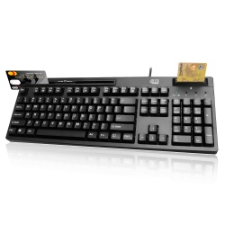 Adesso EasyTouch 630RB USB QWERTY Keyboard - US English - Black