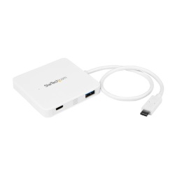 StarTech 4-Port USB Type-C with USB Type-A Hub - White