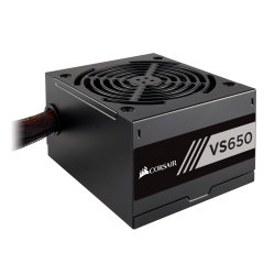 Corsair 650 Watt 24 Pin ATX Power Supply - Black
