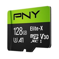 128GB PNY Elite X Micro SDXC Class 10 Memory Card