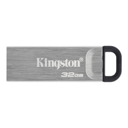 32GB Kingston Technology Data Traveler Kyson USB3.2 Type A Flash Drive - Silver