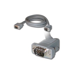 C2G 25FT Premium Shielded HD15 SXGA Male VGA Monitor Cable - Grey