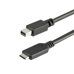 StarTech 3.3FT USB-C to Mini DisplayPort Cable - Black