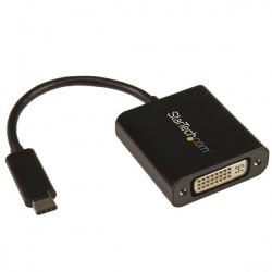 StarTech USB Type-C Male to DVI Female Adapter - Black