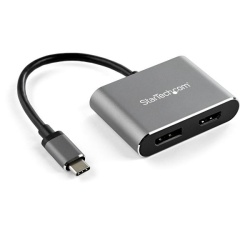 StarTech USB Type-C Male To HDMI Or DisplayPort Female Video Adapter