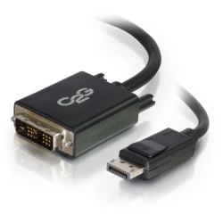 C2G 3FT DisplayPort Male to DVI-D Male Adapter Cable - Black
