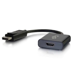 C2G 4K DisplayPort Male To HDMI Female Active Adapter - Black