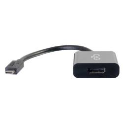 C2G USB Type-C to DisplayPort External Video Adapter - Black