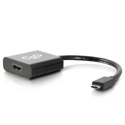 C2G USB Type-C Male To HDMI Female External Video Adapter - Black
