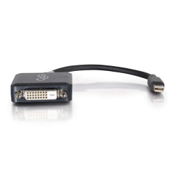C2G 8IN Mini DisplayPort Male to DVI Female Adapter - Black