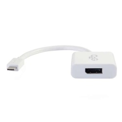 C2G USB Type-C Male to DisplayPort Female External Video Adapter - White