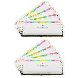 32GB Corsair Dominator Platinum RGB DDR4 3600MHz PC4-28800 Quad Memory Kit (4 x 8GB) - White