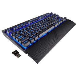 Corsair KB K63 Blue LED Cherry MX Red Mechanical Keyboard